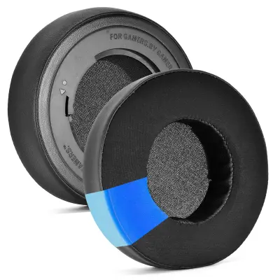 2 paketa črnih okroglih hladilnih ušesnih blazinic za Razer Kraken V2