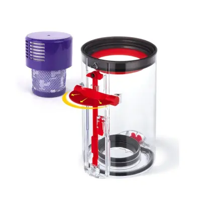 Nadomestni zbiralnik prahu in filter za sesalnike Dyson V10  - kompatibilen del