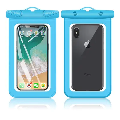 Vodoodporna torbica za mobilni telefon 7 inčev Blue