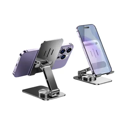 Zložljivo stojalo za telefon iz aluminijeve zlitine K18 Grey