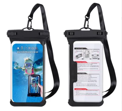 Zunanja vodotesna torbica za telefon Black
