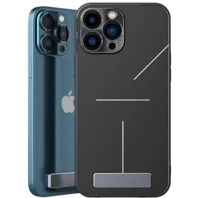 Izjemno tanko stojalo za telefon iz aluminijeve zlitine, mini stojalo Grey