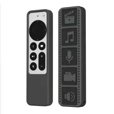 Silikonska zaščitna torbica za daljinski upravljalnik Apple TV 4K Black