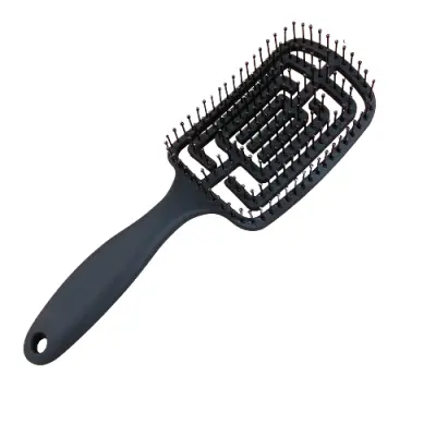 Glavnik za lase, krtača za oblikovanje las Black