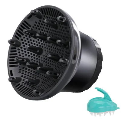 Difuzor za fen za kodraste in valovite lase Black