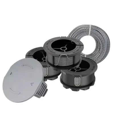 Nadomestni tulec z nitko za kosilnico Bosch Universal GrassCut 18-26 Black