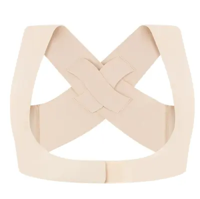 Korektor drže za podporo hrbtu - lahek in zračen Beige S