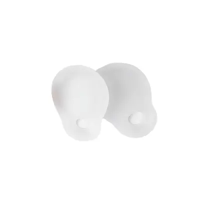 Bunion Corrector Toe Straightener, Soft SEBS Toe Opornica za prekrivajoče se prste, Hallux Valgus, Hammer Toe White