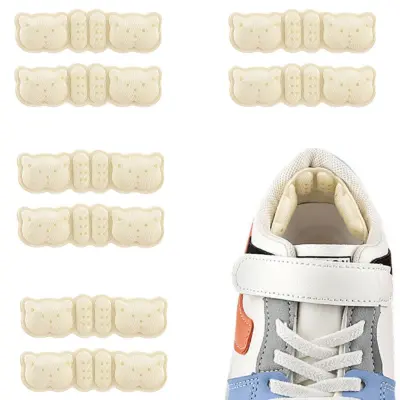 Nalepke za pete, blazinice za čevlje, 4 pari Beige