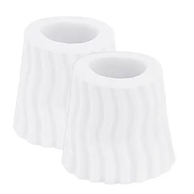 Water Ripple Pinky kapice za prste, proti obrabi kapice za prste, kapice za žulje White