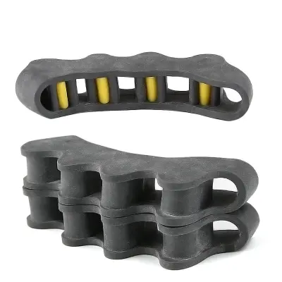 Ločevalnik prstov na nogi s petimi luknjami - reliefna pregrada prstov na nogi