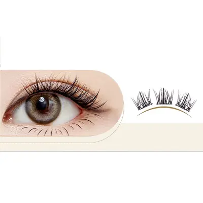 Samolepilni francoski luster, podaljšek trepalnic, komplet umetnih trepalnic   4