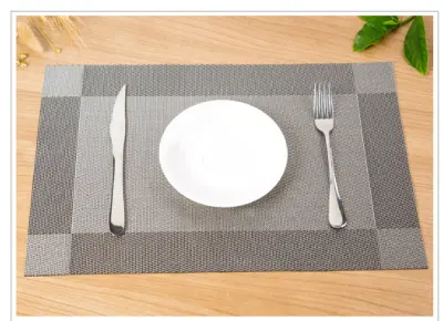 Nedrseči in toplotno odporni pogrinjki - 3 paketi SilverGrey