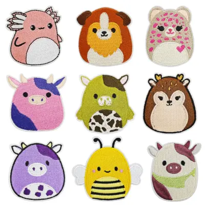 Vezeni našitki - 9 pak