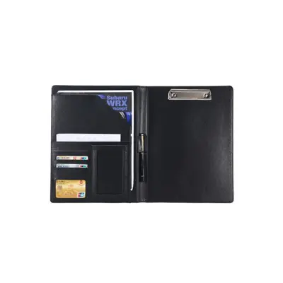 Večnamenska mapa z režami za kartice Black