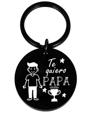 Kreativni darilni obesek za očetovski dan Black