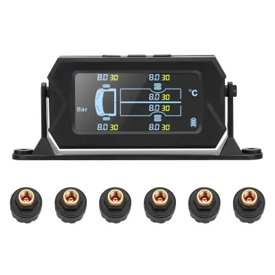 TPMS na sončno energijo s 6 senzorji za tovornjake