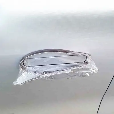 Kljuka za avtomobilska vrata Dežna prevleka 1 par Transparent