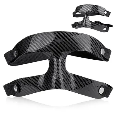 Črna zaščitna maska za šport