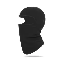 Balaclava za termalno kolesarjenje Black