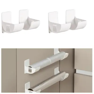 Paket 4 Stojal za shranjevanje folije, brez vrtanja