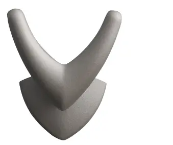 Moderne kljuke za plašče iz aluminijeve zlitine Stenske kljuke, dvojna kljuka Grey