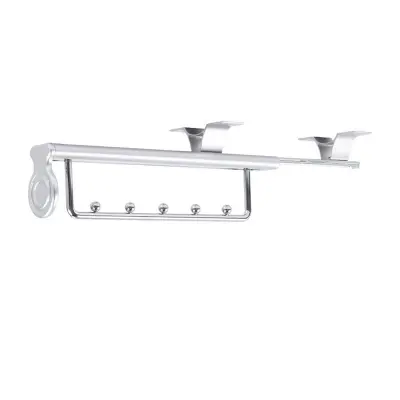 Luksuzen izvlečni nosilec za hlače Silver M