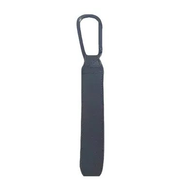 Komplet prenosnih usnjenih kavljev (2 paketa) Black