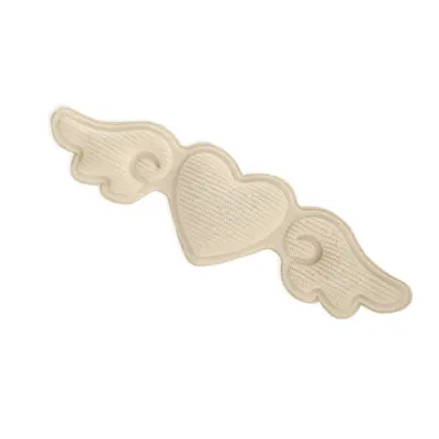 Ročaji pete (2 para) - 3 mm Beige