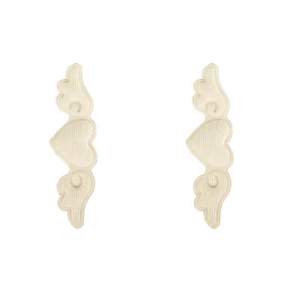 Ročaji za peto (2 para) - debeline 6 mm Beige
