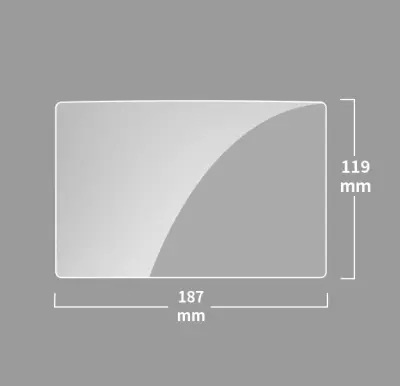 Zaščitno steklo za zaslon Tesla Model 3, 23-24
