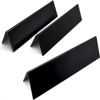 3-Pack Grill Plošče za Weber Spirit 200 Series - Črna