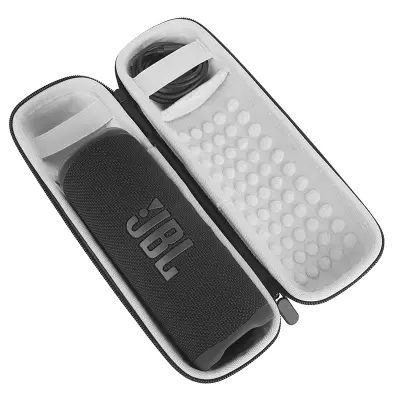 Zaščitna trda torbica za JBL Flip 6 Bluetooth zvočnik Grey
