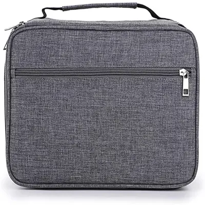 Etui za pisala z veliko prostornino Grey