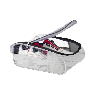 Torba za golf čevlje z zadrgo in ventilacijo White