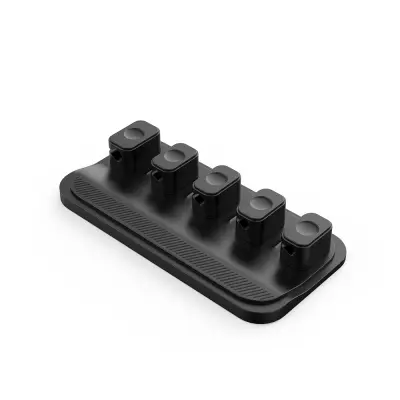Magnetni organizator kablov Black