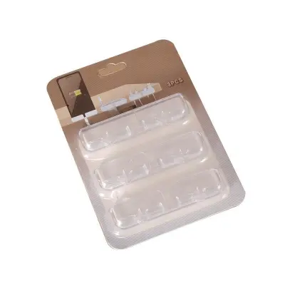 Namizni organizator kablov Sponka za shranjevanje kablov Navijalec kabla USB Transparent