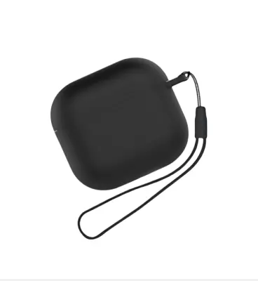 Silikonska zaščitna torbica za Apple AirPods 4 Black
