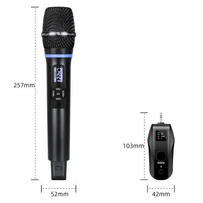 Brezžični mikrofon-D900+N27