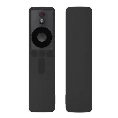 Silikonska zaščitna torbica za TV daljinski upravljalnik Xiaomi 4A/4C/4X/4S/S65/A55/X50 Black