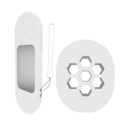 Silikonsko zaščitno ohišje za daljinski upravljalnik Google Chromecast 2020 TV White
