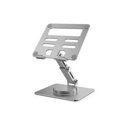 Stojalo za tablični računalnik, vrtljivo stojalo za tablični računalnik s 360-stopinjsko vrtljivo osnovo Silver