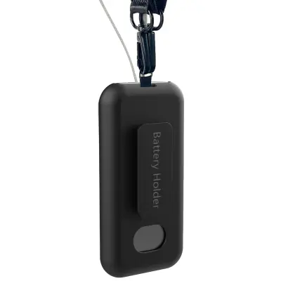 Zaščitna torbica s sponko za baterijo za Apple Vision Pro Black