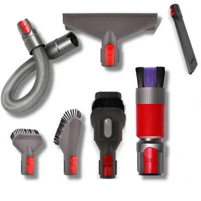 Orodje za čiščenje sušilnega stroja in sesalnika za Dyson V15/V12/V11/ + prožna podaljška cevi, krtača za prah in krtača za prah Trackless