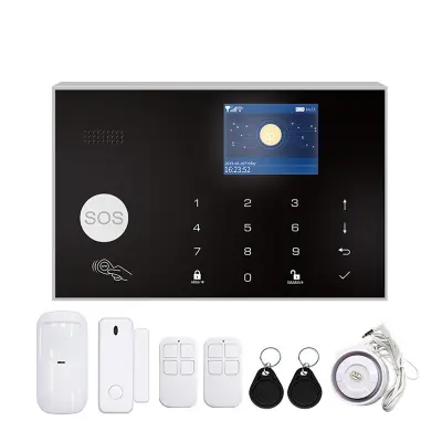 Tuya brezžični WiFi+GSM alarmni sistem
