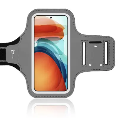 Trak za roke Držalo za mobilni telefon Phone Armband za telefone do 7 palcev Grey