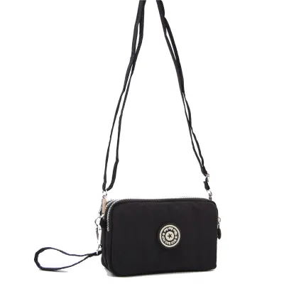 Ovitek za telefon Crossbody za pametne telefone do 6,3 palca Black