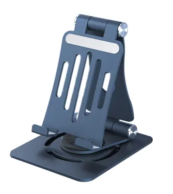 360° vrtljivo namizno stojalo za telefon iz aluminijeve zlitine Grey