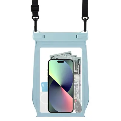 Vodotesna torbica za telefon - majhna torbica za čez ramo Blue