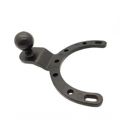 Nosilec za telefon s pokrovčkom rezervoarja za gorivo motornega kolesa - varen in eleganten Black